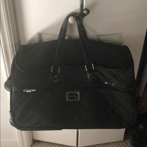 Vera Bradley rolling duffel